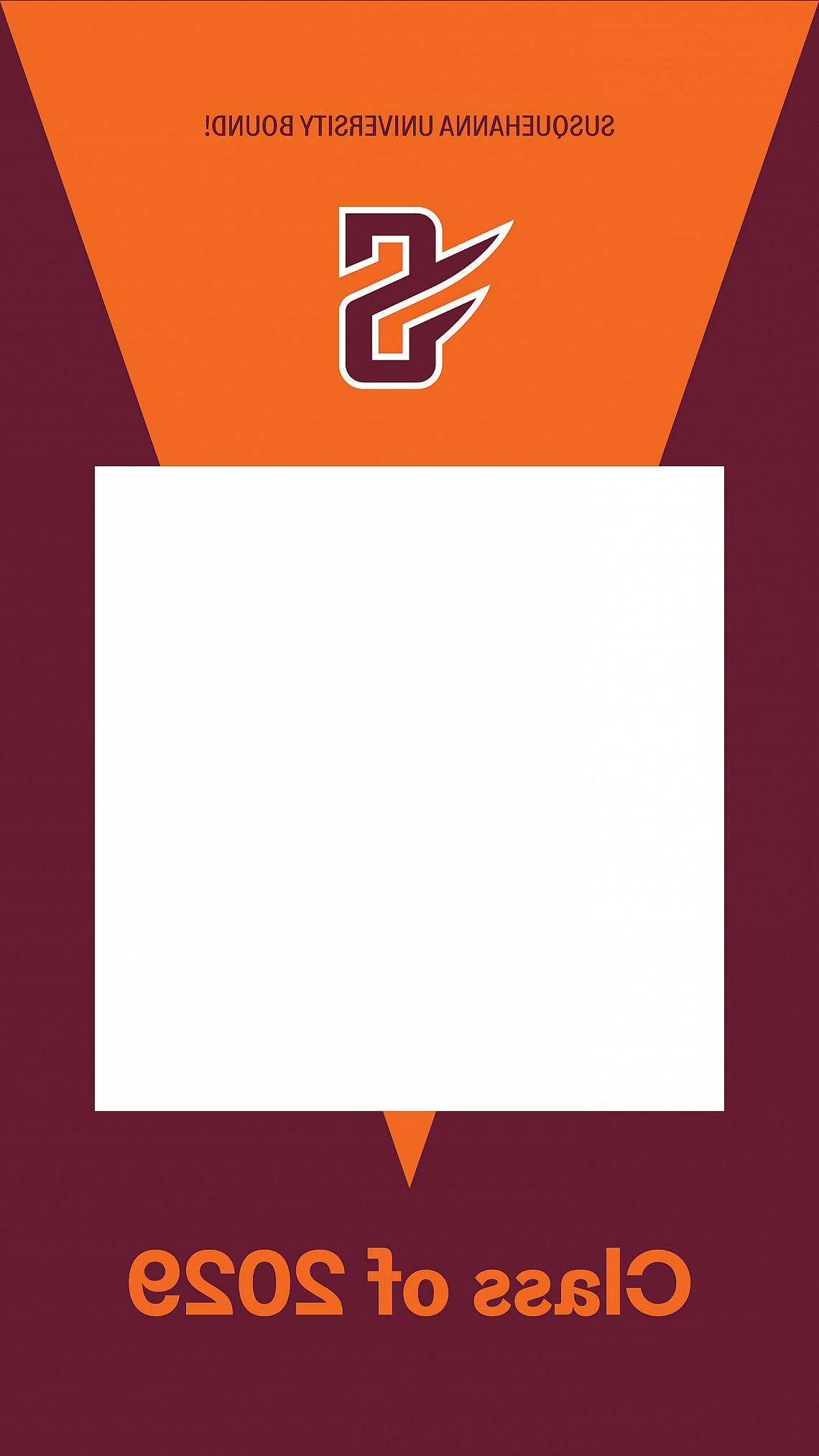 Susquehanna Class of 2027 Instagram Story Frame Maroon